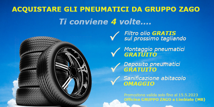Cambio Gomme estive da Gruppo Zago a Limbiate (MB)
